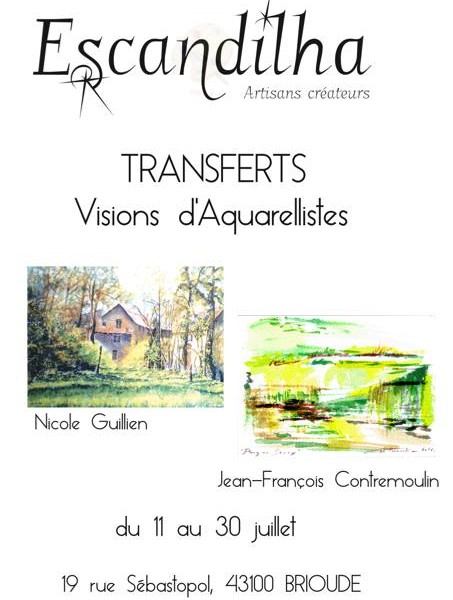 Festival Aquarelle Brioude – Juillet 2017