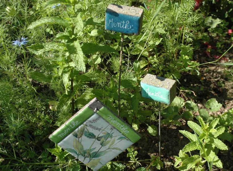 Étiquettes de jardin