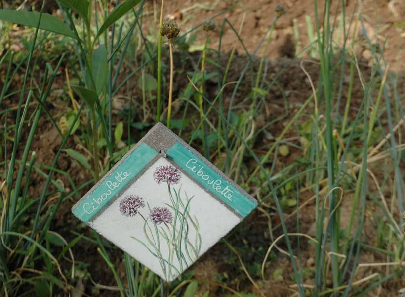 Étiquettes de jardin