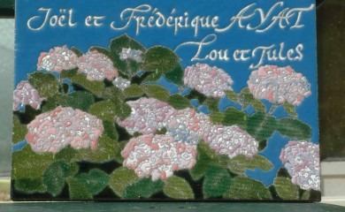 Plaques de maisons