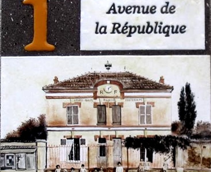 Plaques de rue